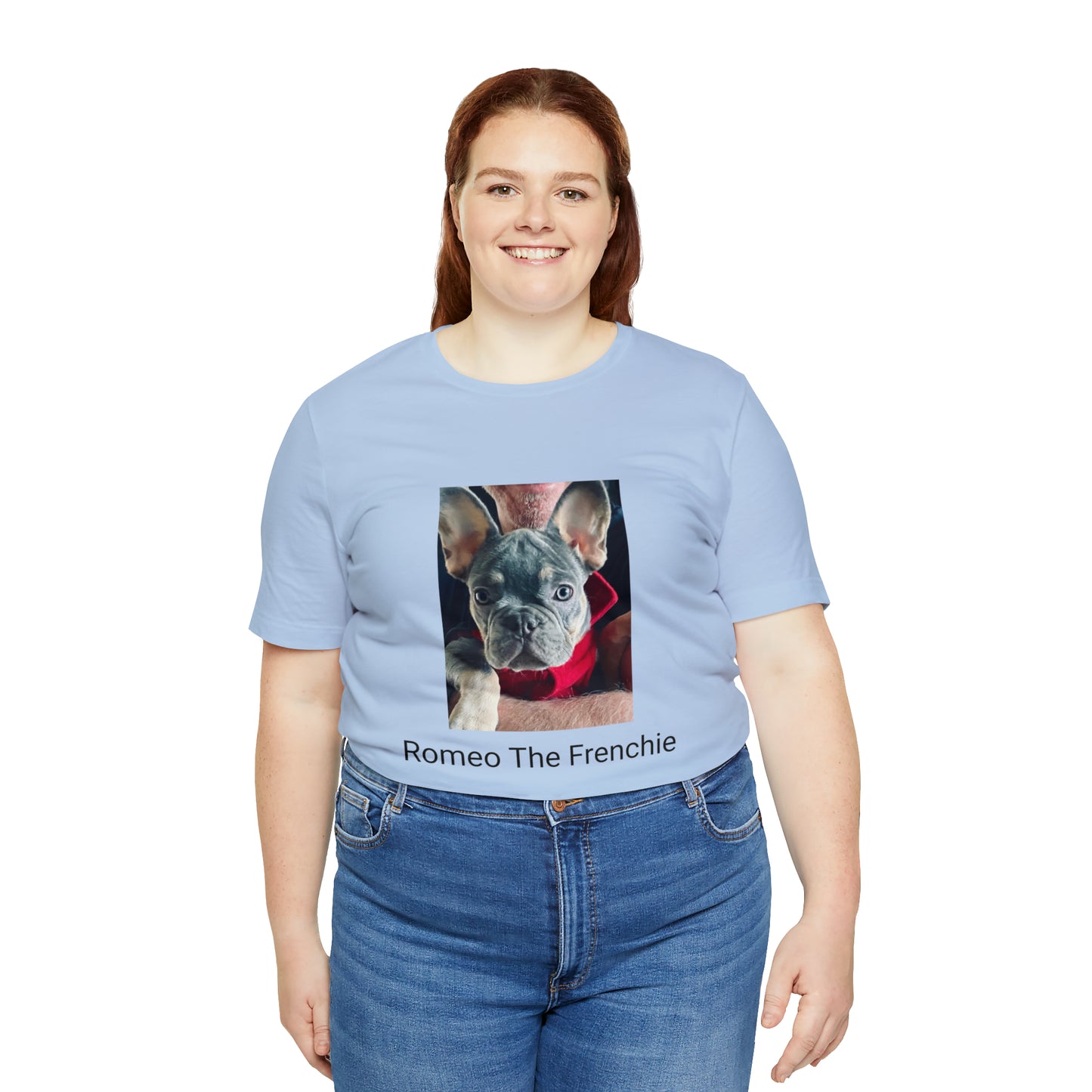 Romeo The Frenchie Unisex Jersey Short Sleeve Tee