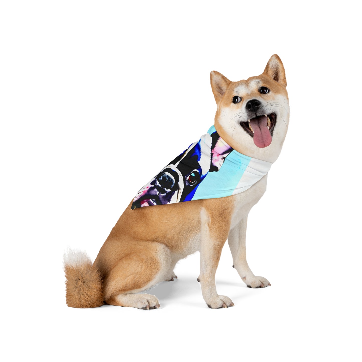 Blue Frenchie Pet Bandana #2