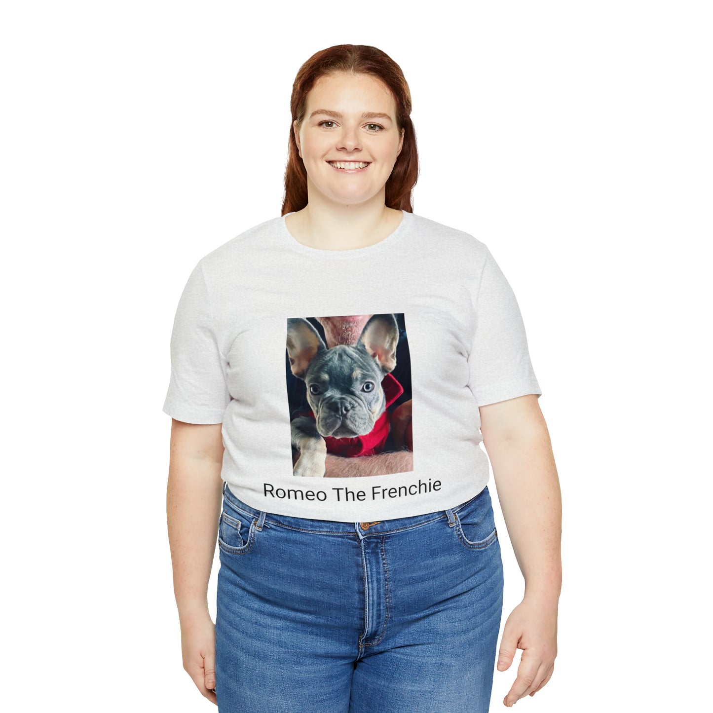 Romeo The Frenchie Unisex Jersey Short Sleeve Tee