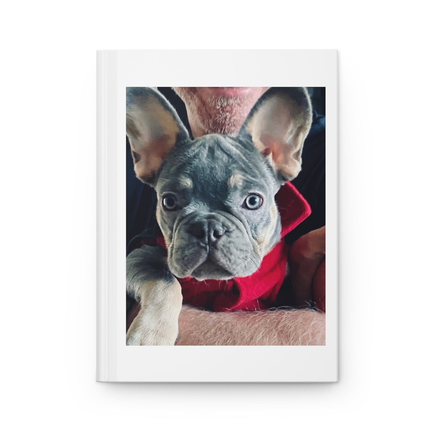Romeo The Frenchie Hardcover Journal Matte