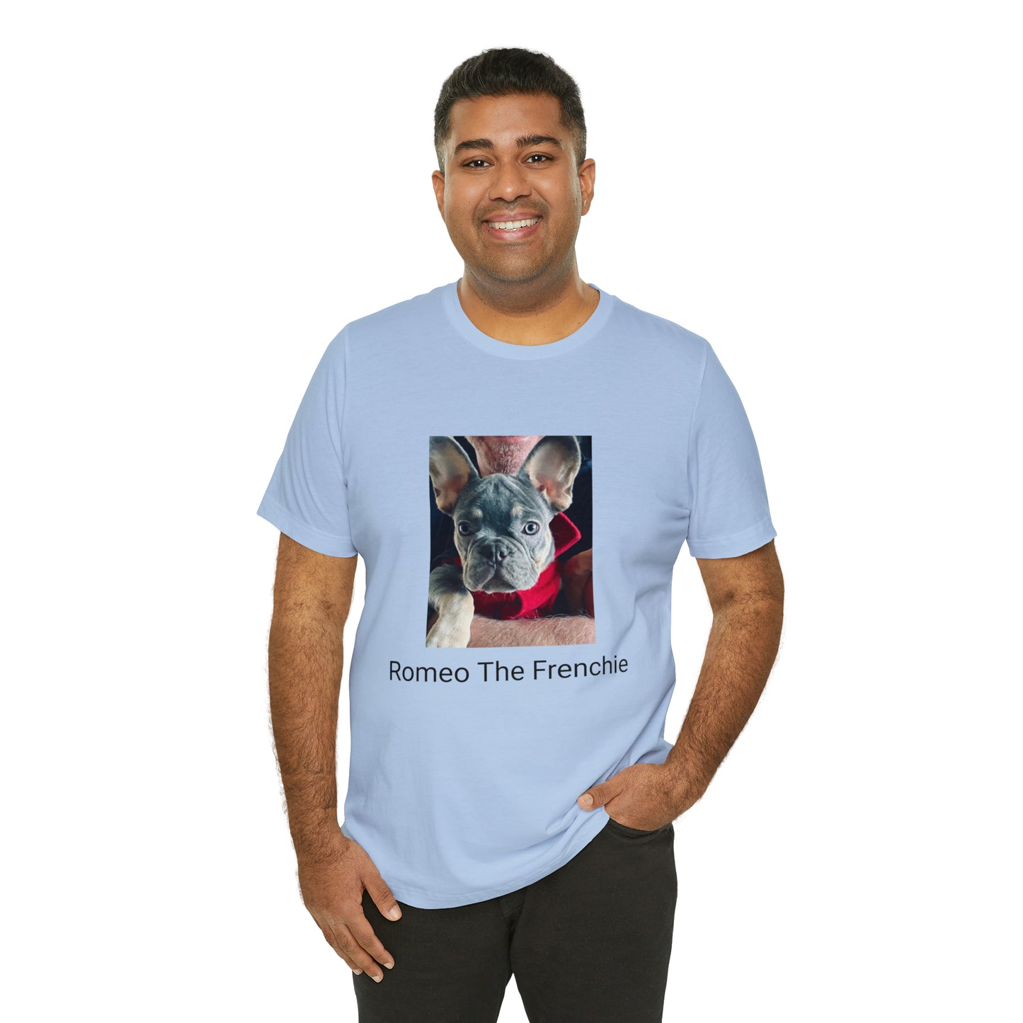 Romeo The Frenchie Unisex Jersey Short Sleeve Tee