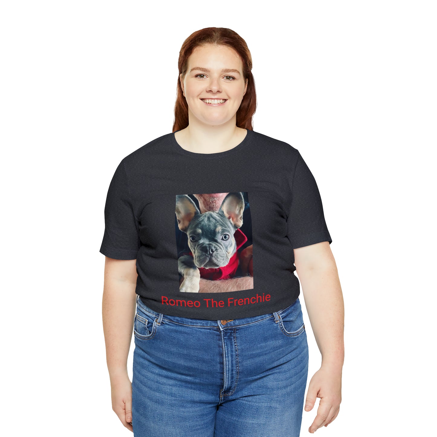 Romeo The Frenchie Unisex Jersey Short Sleeve Tee