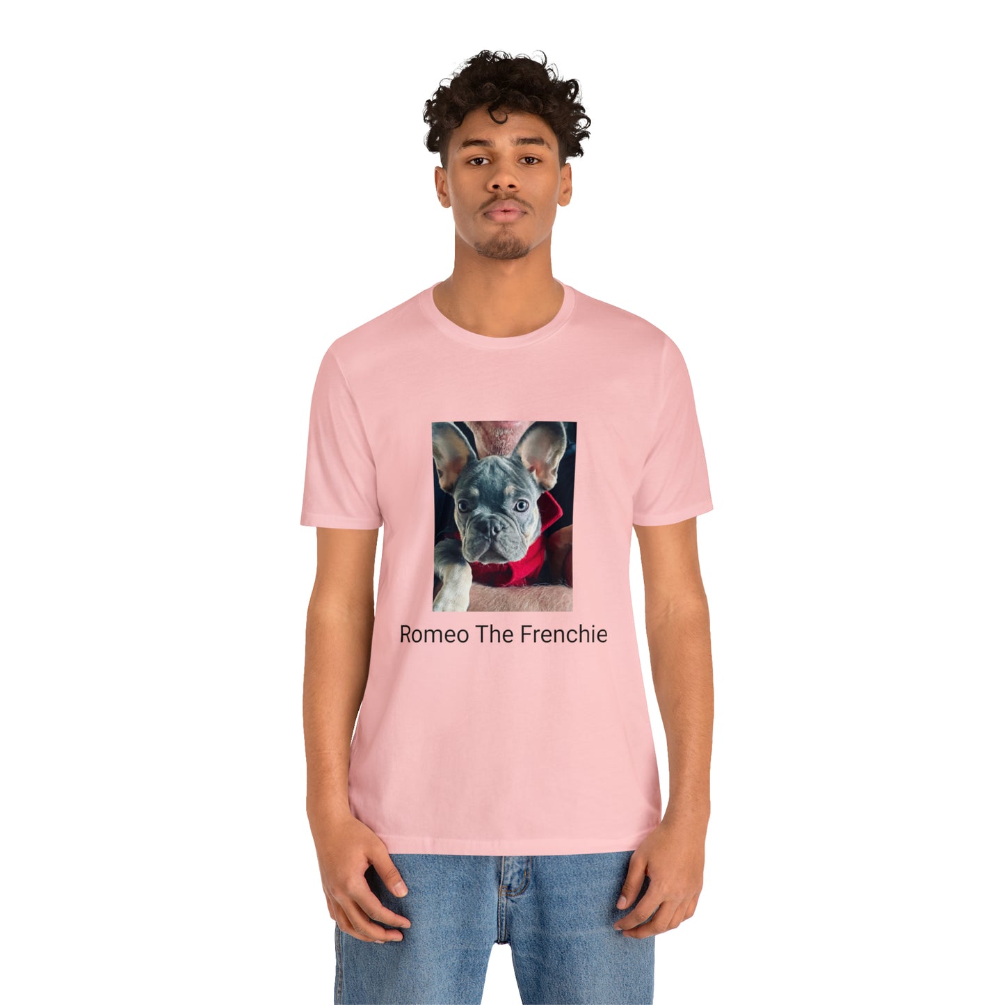 Romeo The Frenchie Unisex Jersey Short Sleeve Tee
