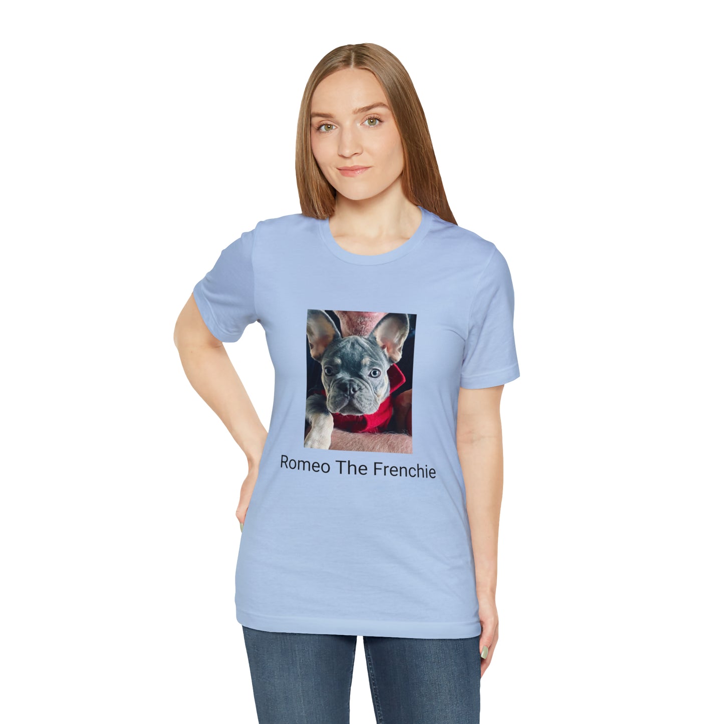 Romeo The Frenchie Unisex Jersey Short Sleeve Tee
