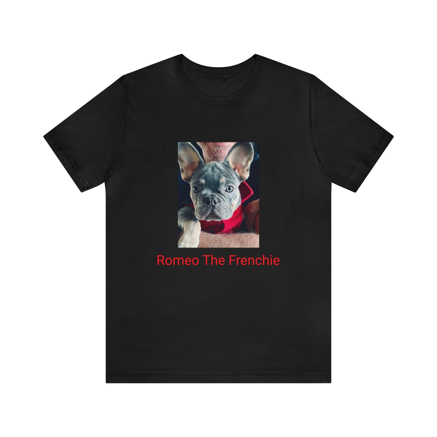 Romeo The Frenchie Unisex Jersey Short Sleeve Tee