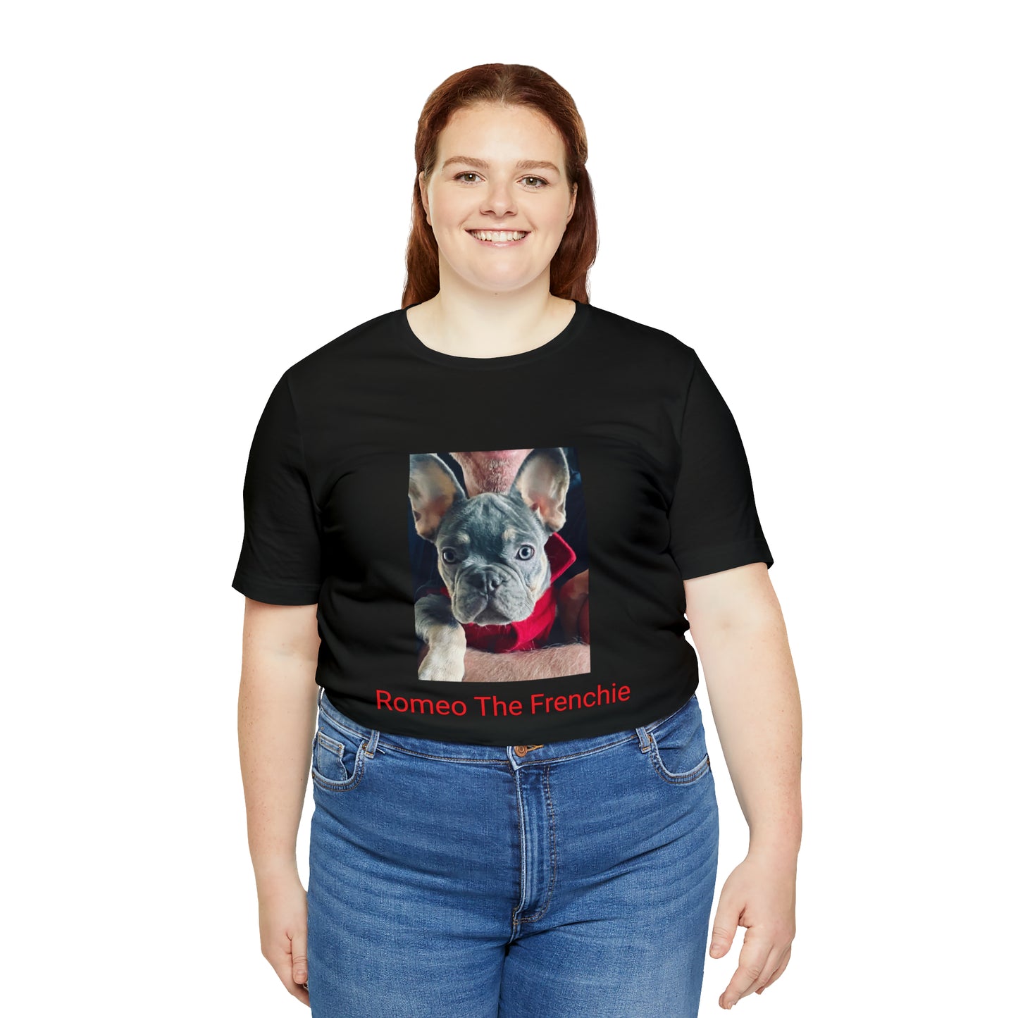 Romeo The Frenchie Unisex Jersey Short Sleeve Tee