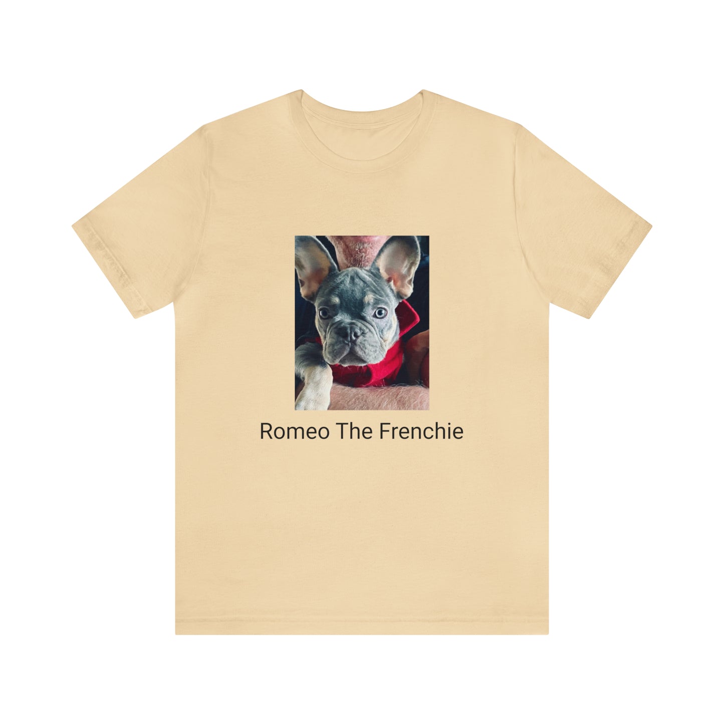 Romeo The Frenchie Unisex Jersey Short Sleeve Tee