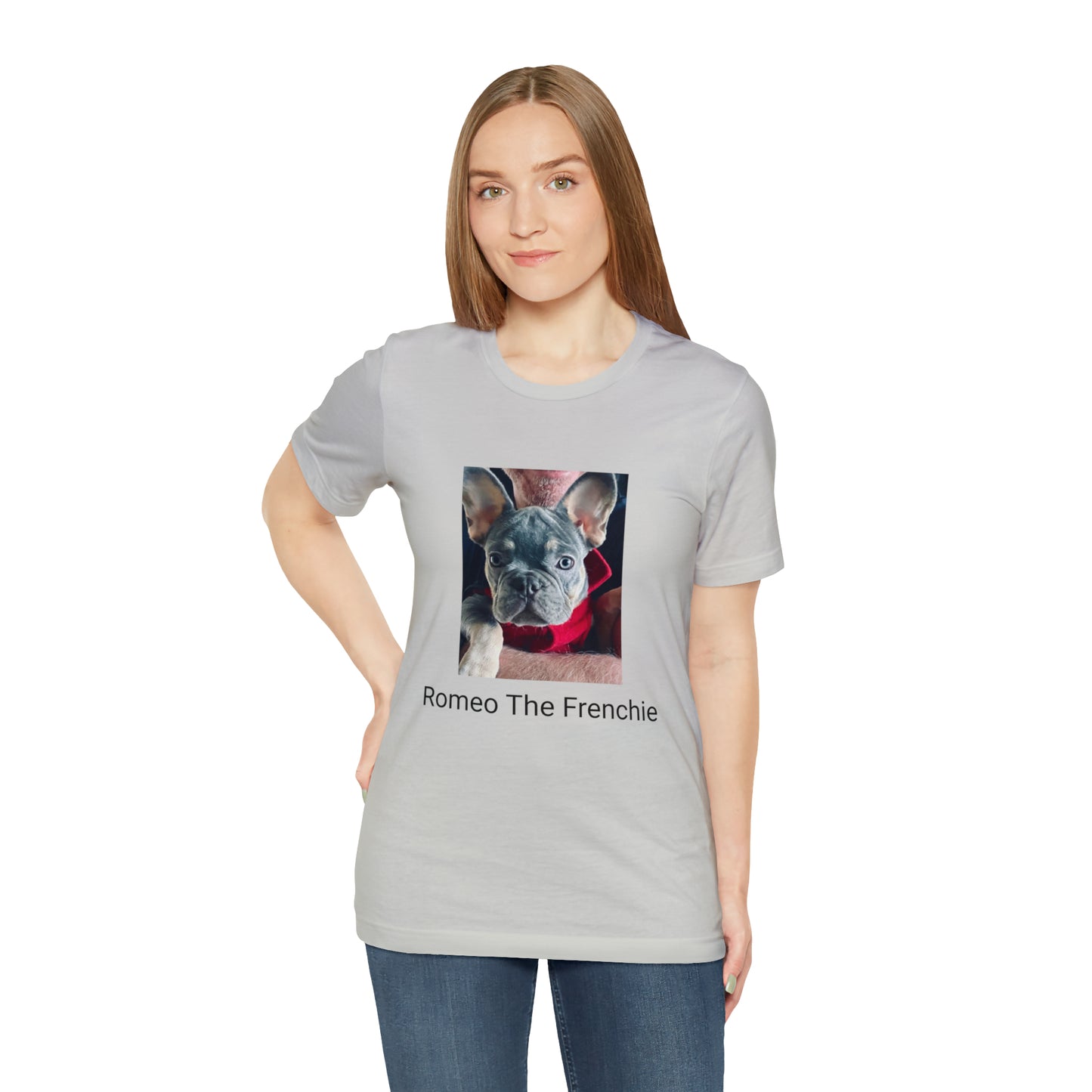 Romeo The Frenchie Unisex Jersey Short Sleeve Tee