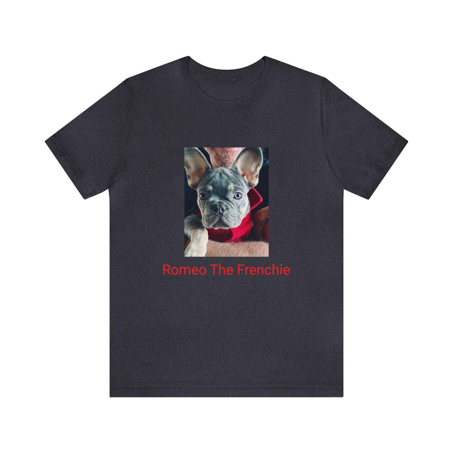 Romeo The Frenchie Unisex Jersey Short Sleeve Tee