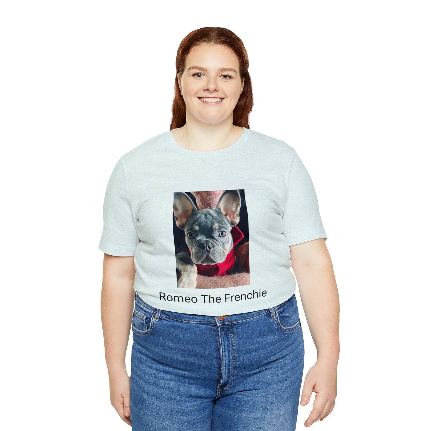 Romeo The Frenchie Unisex Jersey Short Sleeve Tee