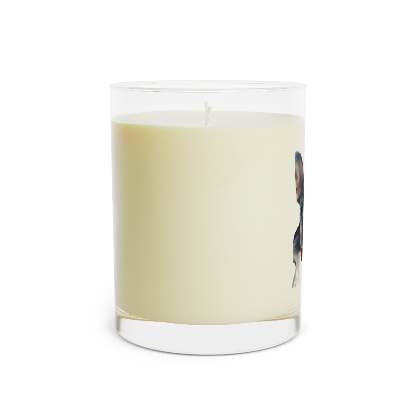 Romeo The Frenchie - Scented Candle - Full Glass, 11oz