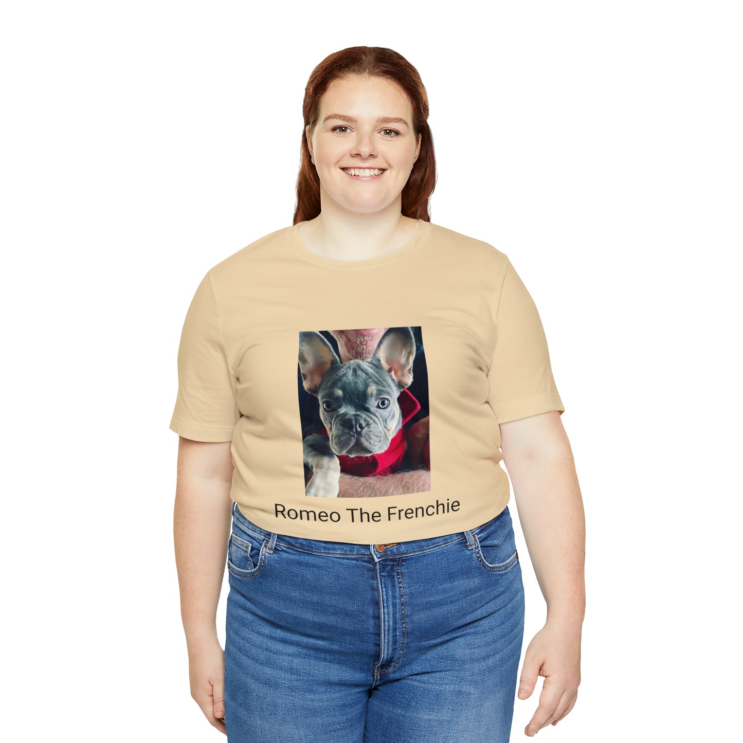 Romeo The Frenchie Unisex Jersey Short Sleeve Tee