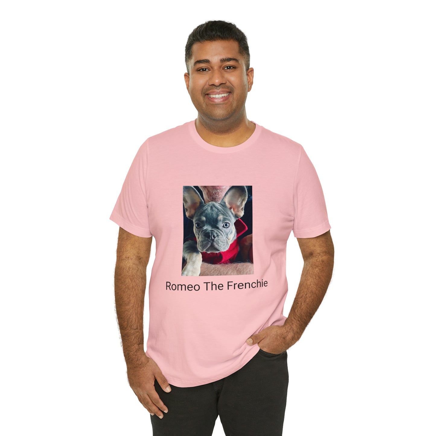 Romeo The Frenchie Unisex Jersey Short Sleeve Tee