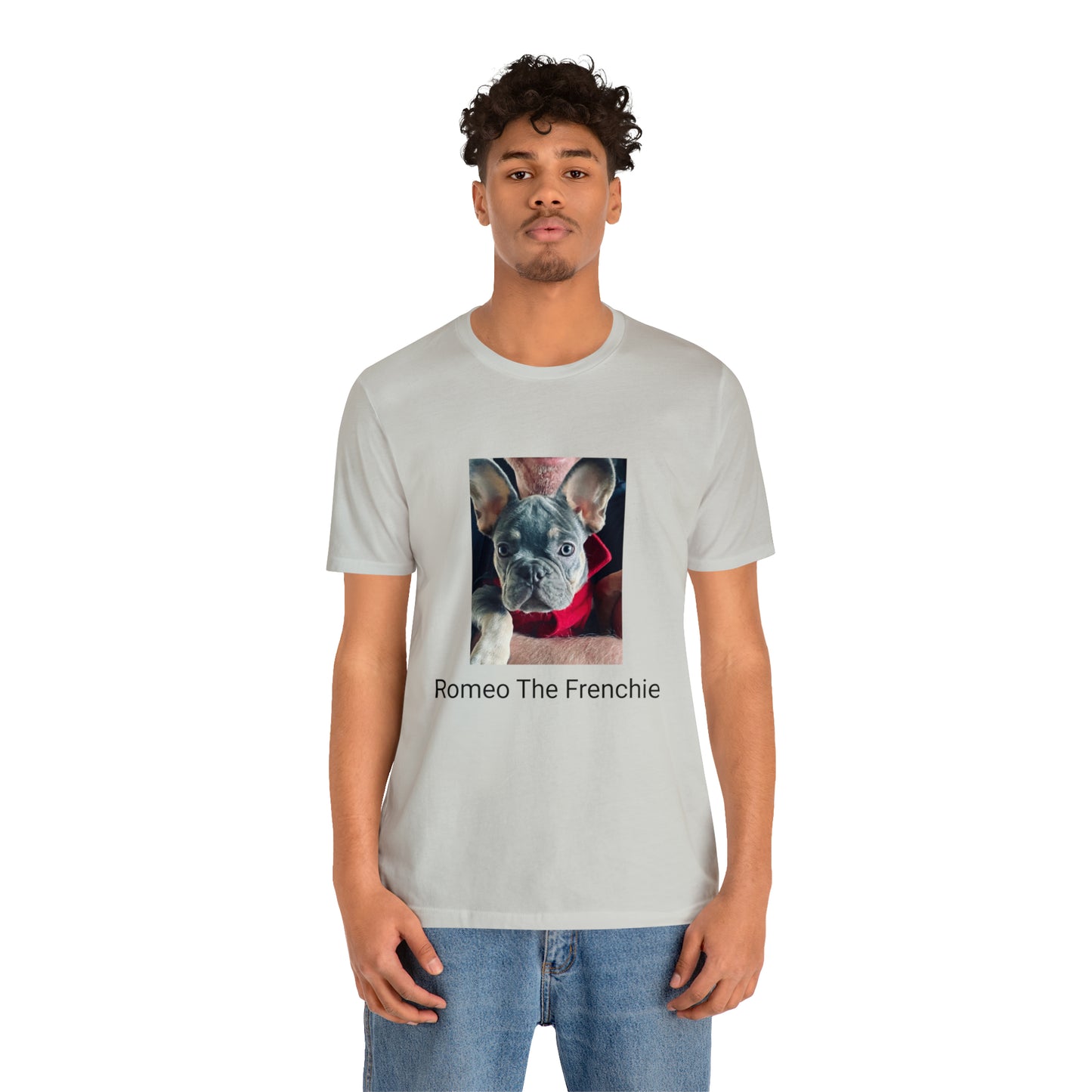 Romeo The Frenchie Unisex Jersey Short Sleeve Tee