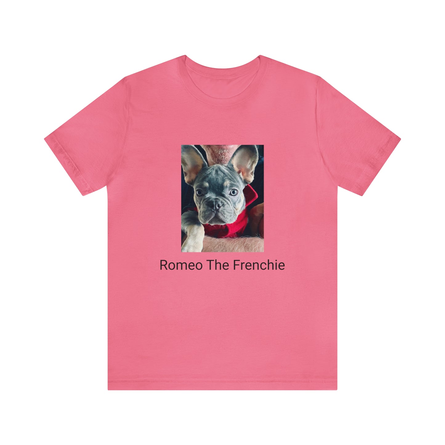 Romeo The Frenchie Unisex Jersey Short Sleeve Tee
