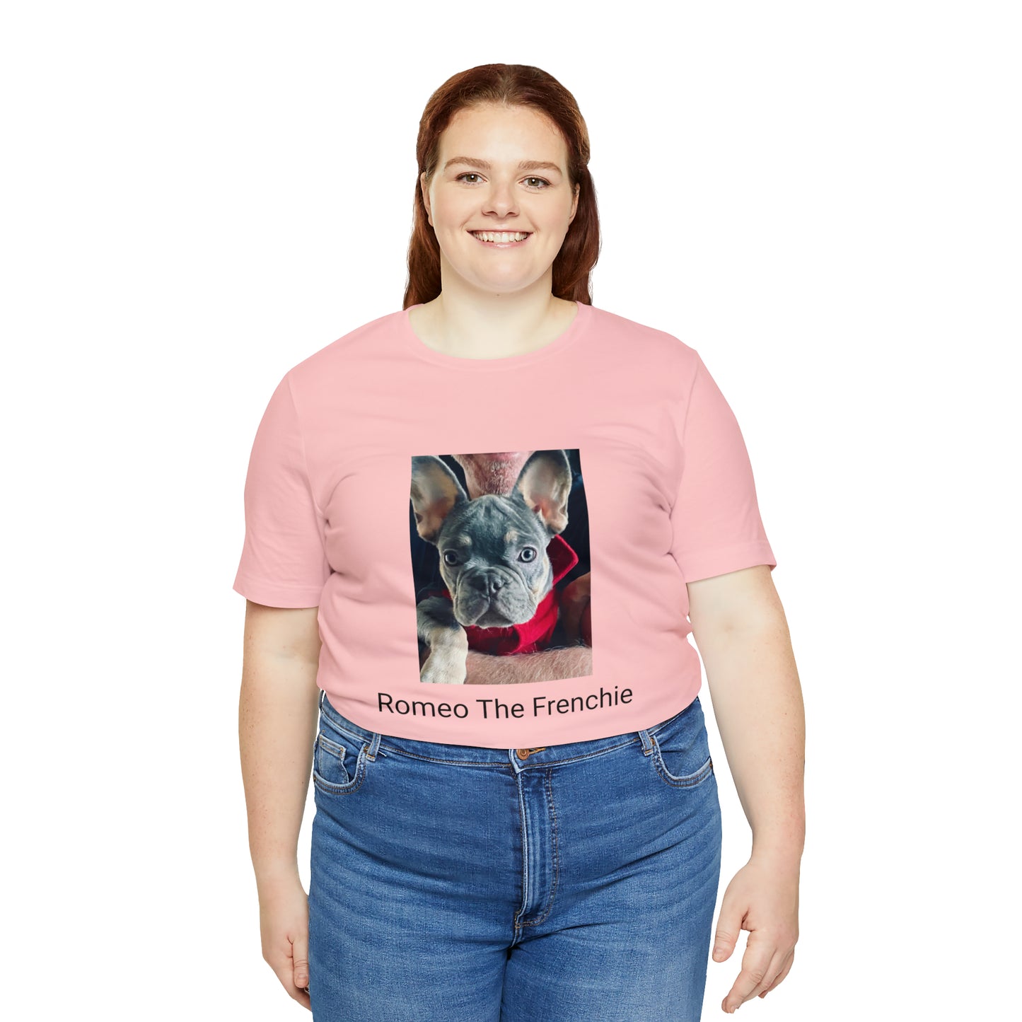 Romeo The Frenchie Unisex Jersey Short Sleeve Tee