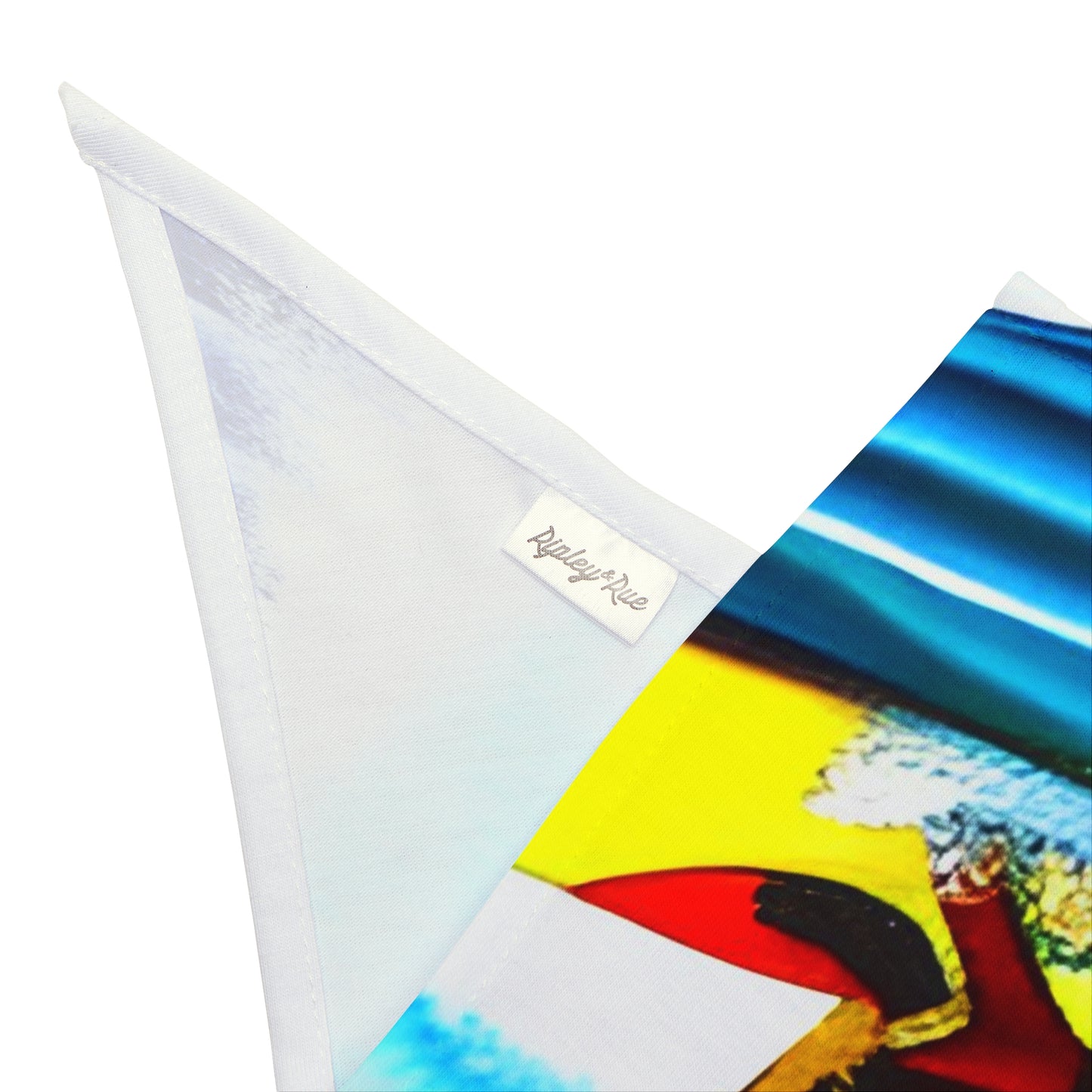 Surfing Frenchie Pet Bandana