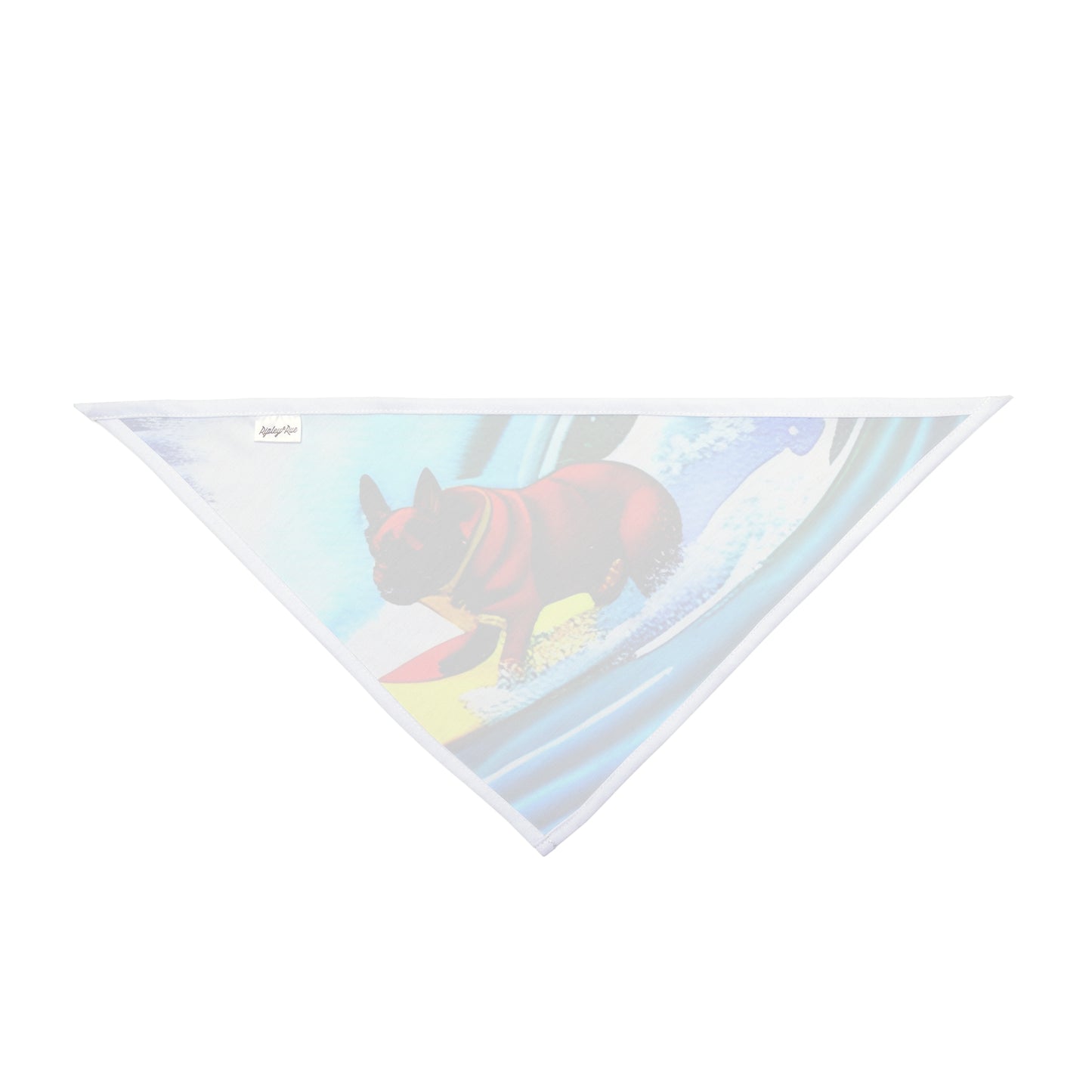 Surfing Frenchie Pet Bandana