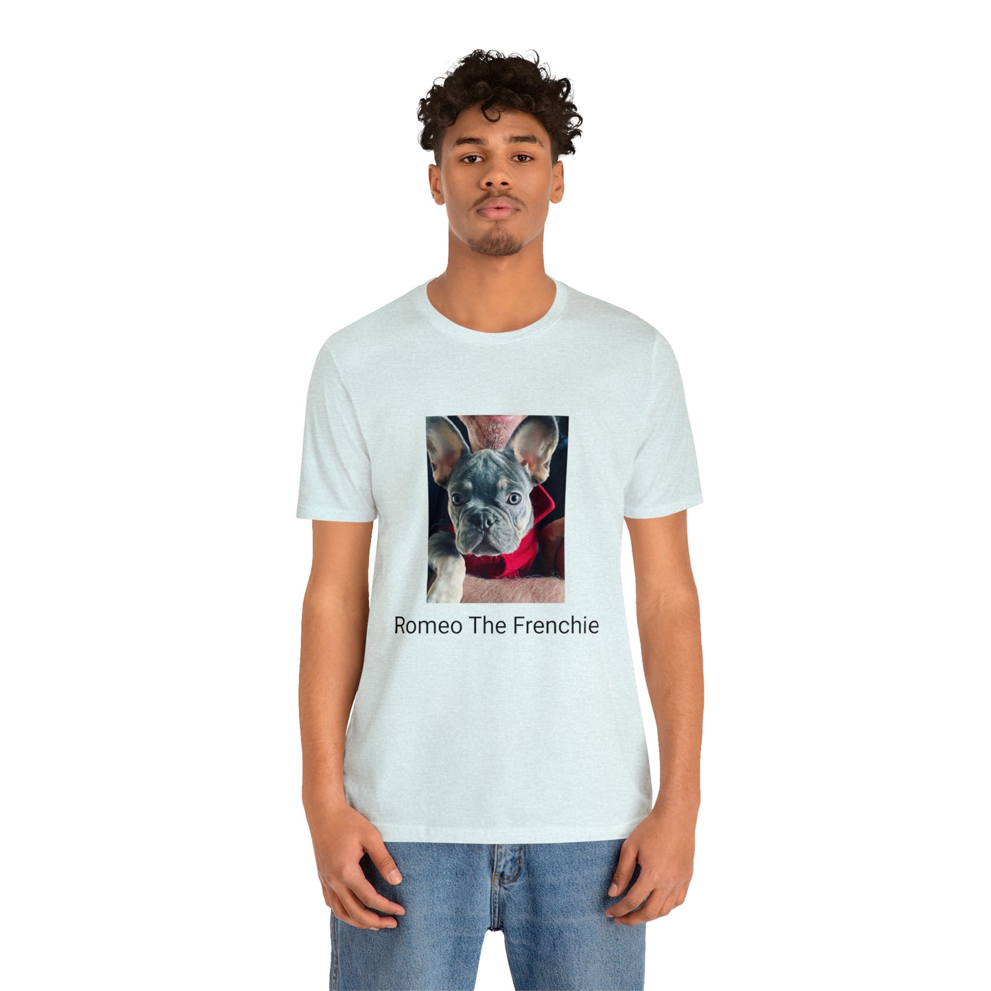 Romeo The Frenchie Unisex Jersey Short Sleeve Tee