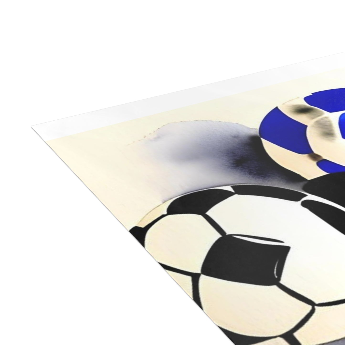 Frenchie with a Soccer Ball Postcard Bundles (envelopes included)