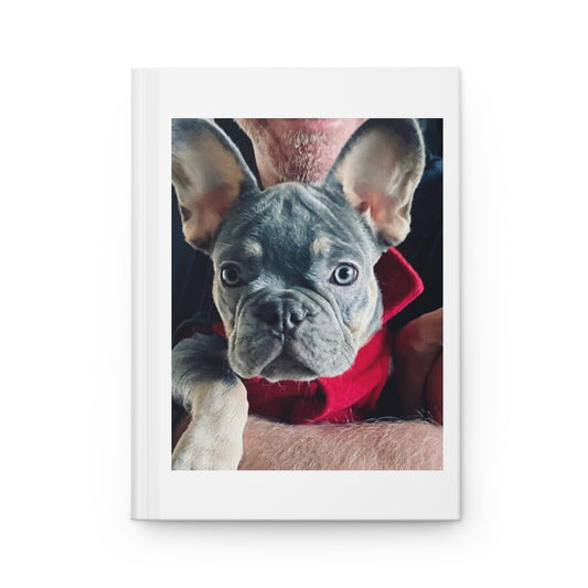 Romeo The Frenchie Hardcover Journal Matte