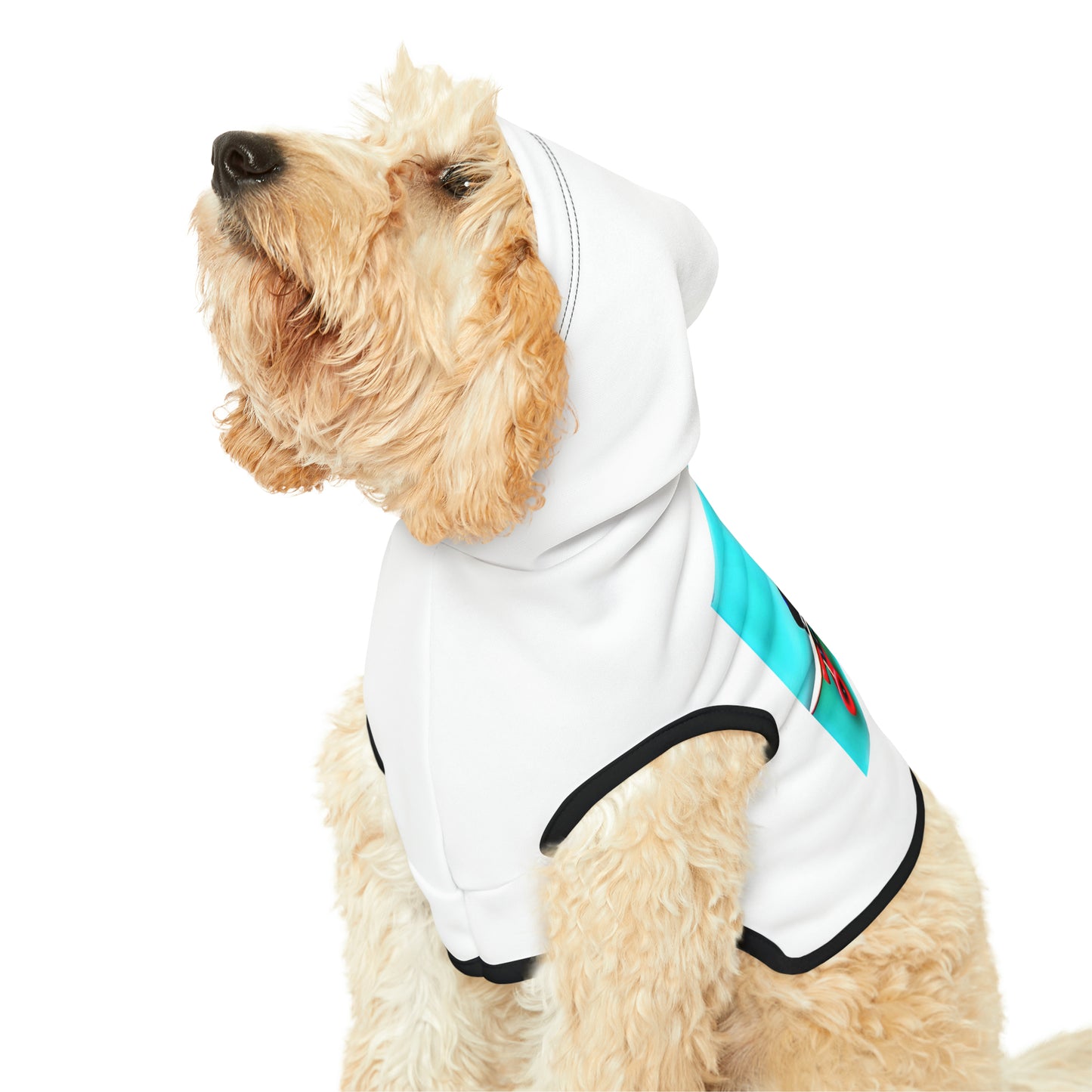 Frenchie on a Skateboard Pet Hoodie