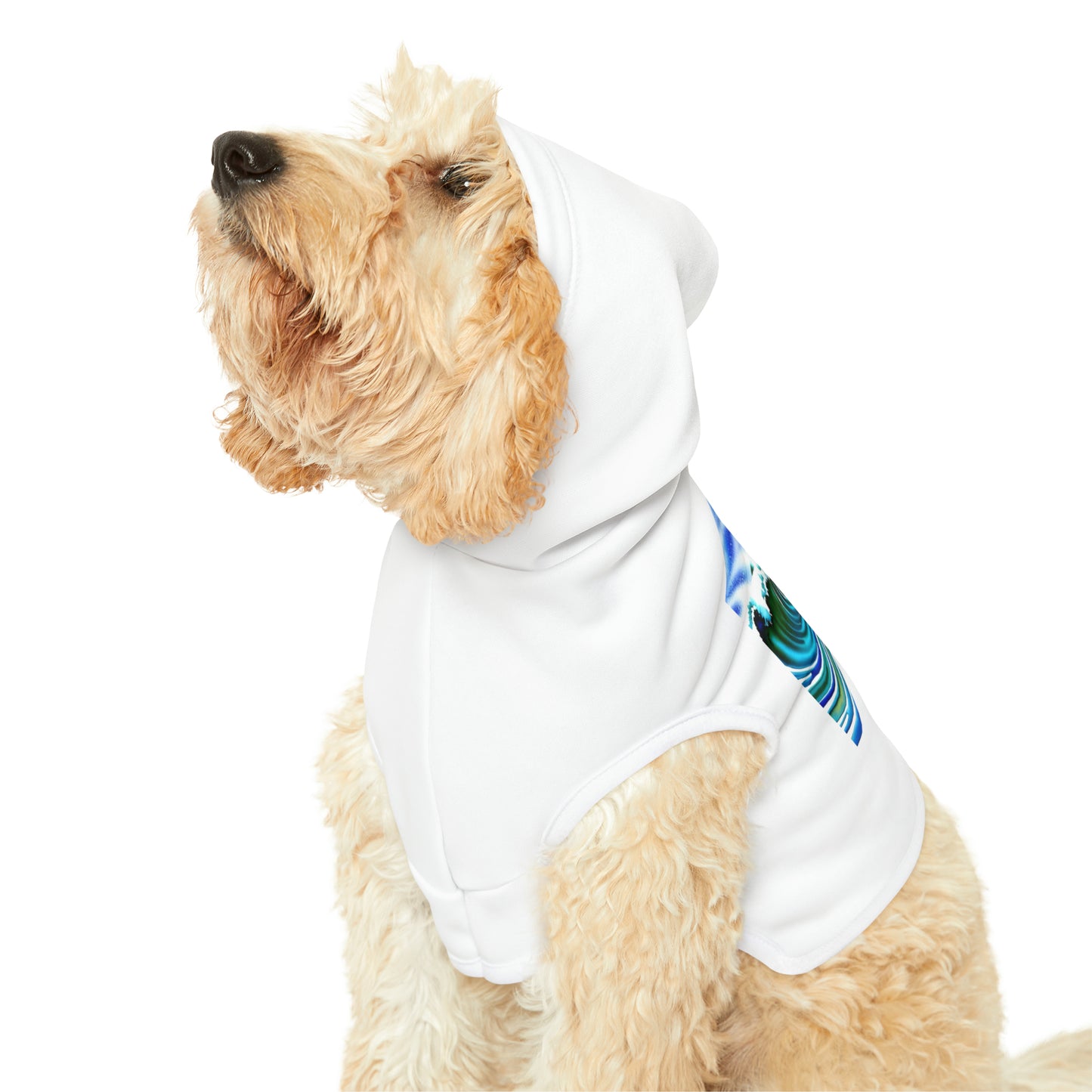 Surfing Frenchie Pet Hoodie