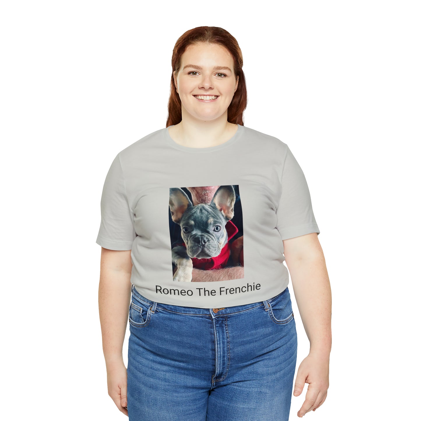 Romeo The Frenchie Unisex Jersey Short Sleeve Tee