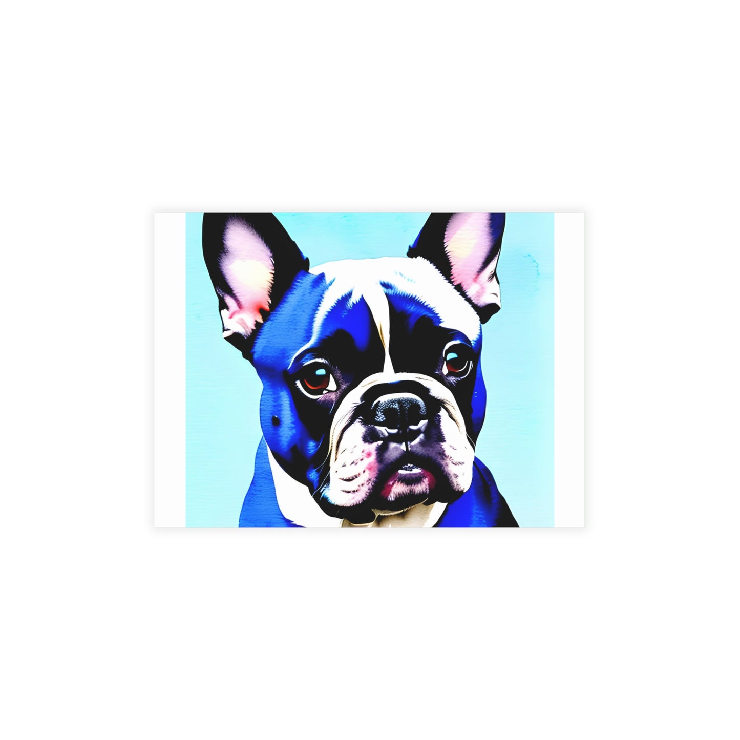 Blue Frenchie Postcard Bundles (envelopes included)