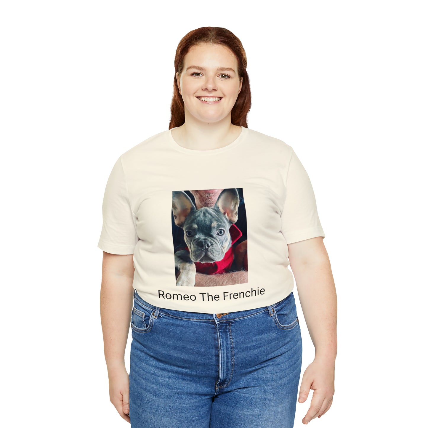 Romeo The Frenchie Unisex Jersey Short Sleeve Tee