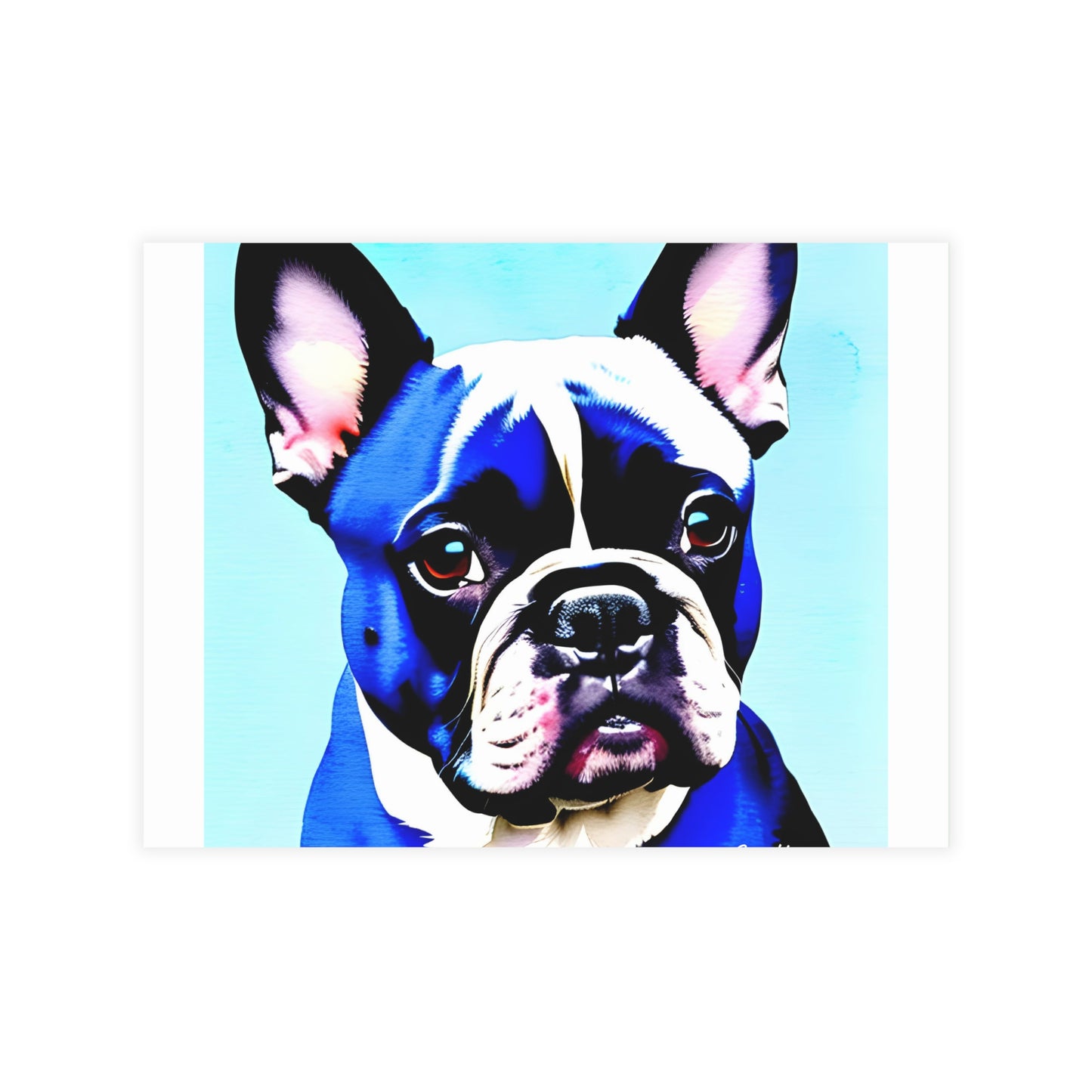 Blue Frenchie Postcard Bundles (envelopes included)