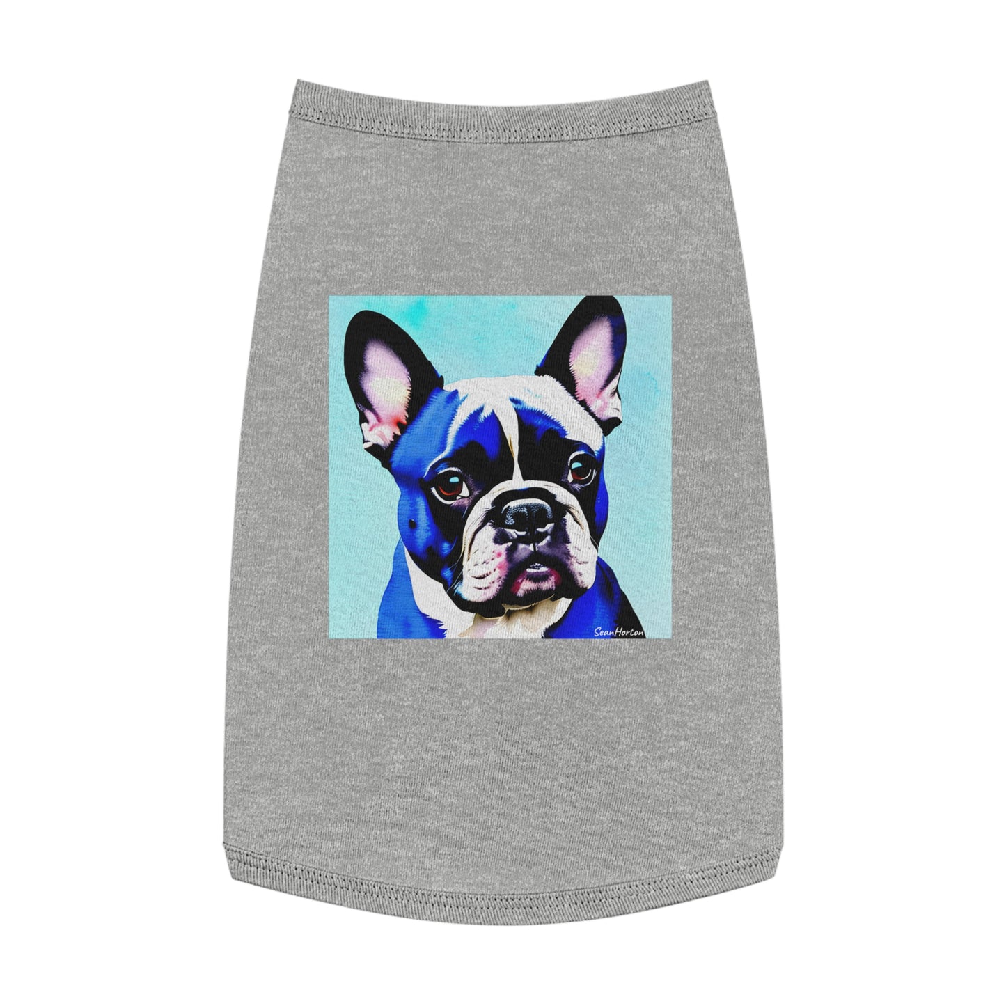 Blue Frenchie Pet Tank Top