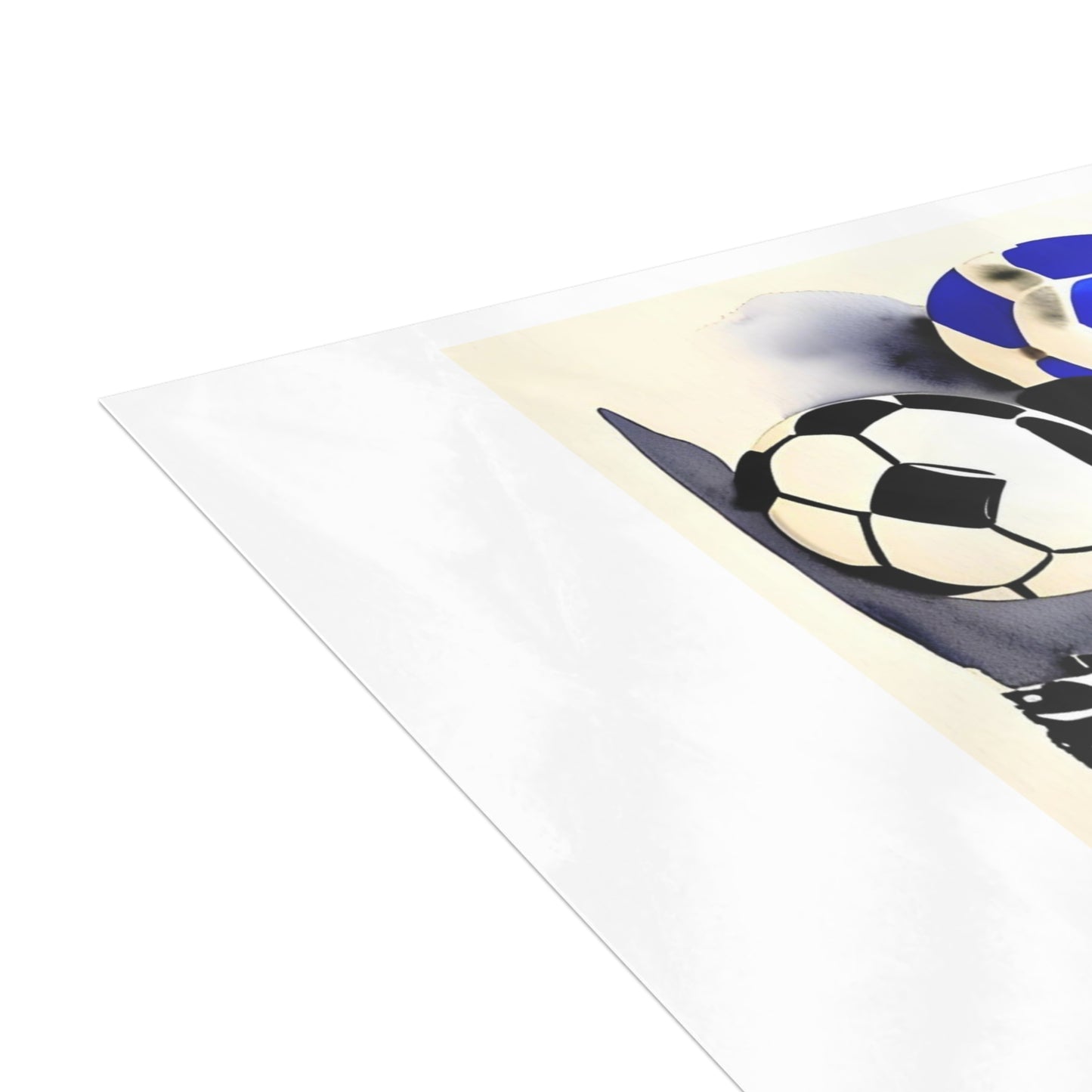 Frenchie with a Soccer Ball Postcard Bundles (envelopes included)