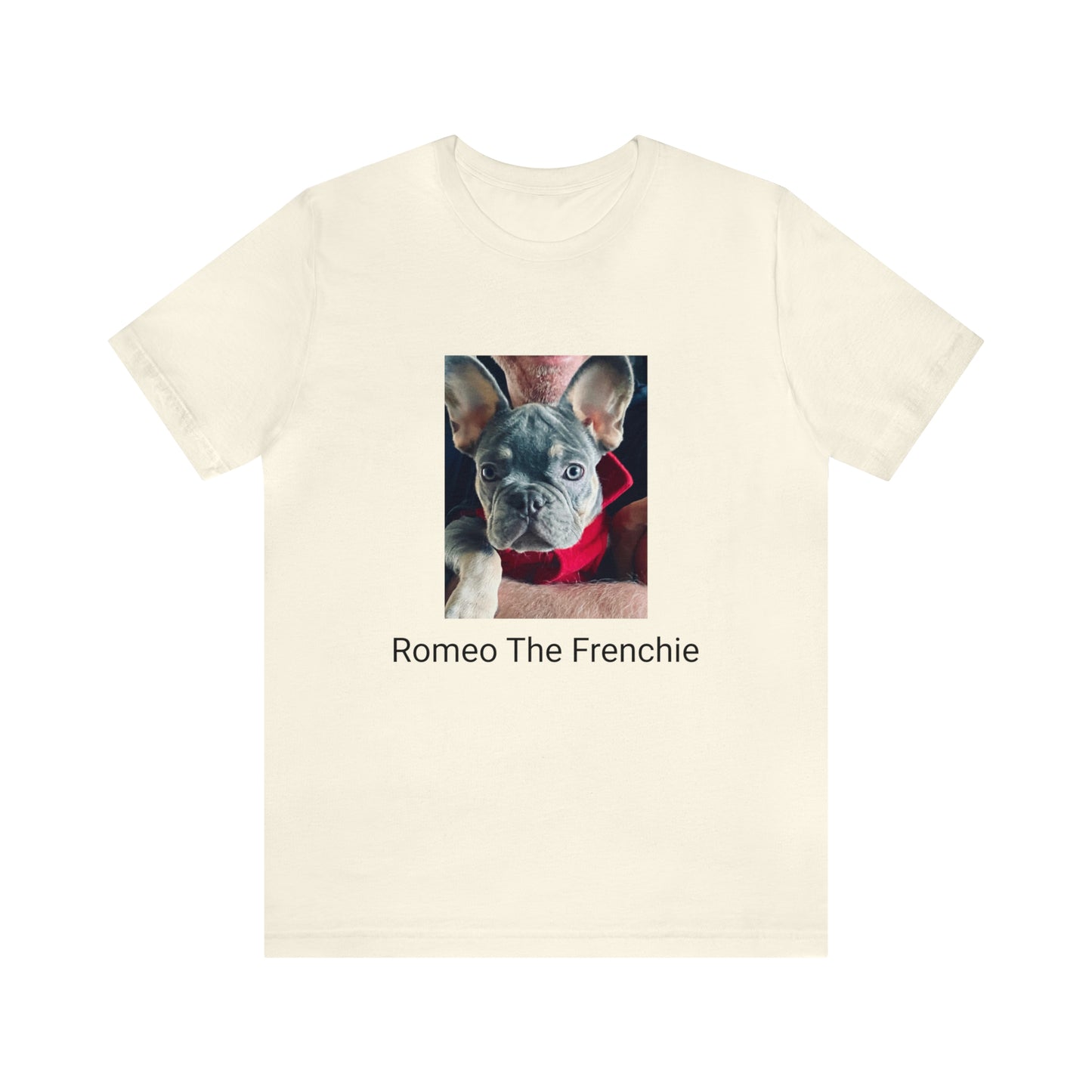 Romeo The Frenchie Unisex Jersey Short Sleeve Tee