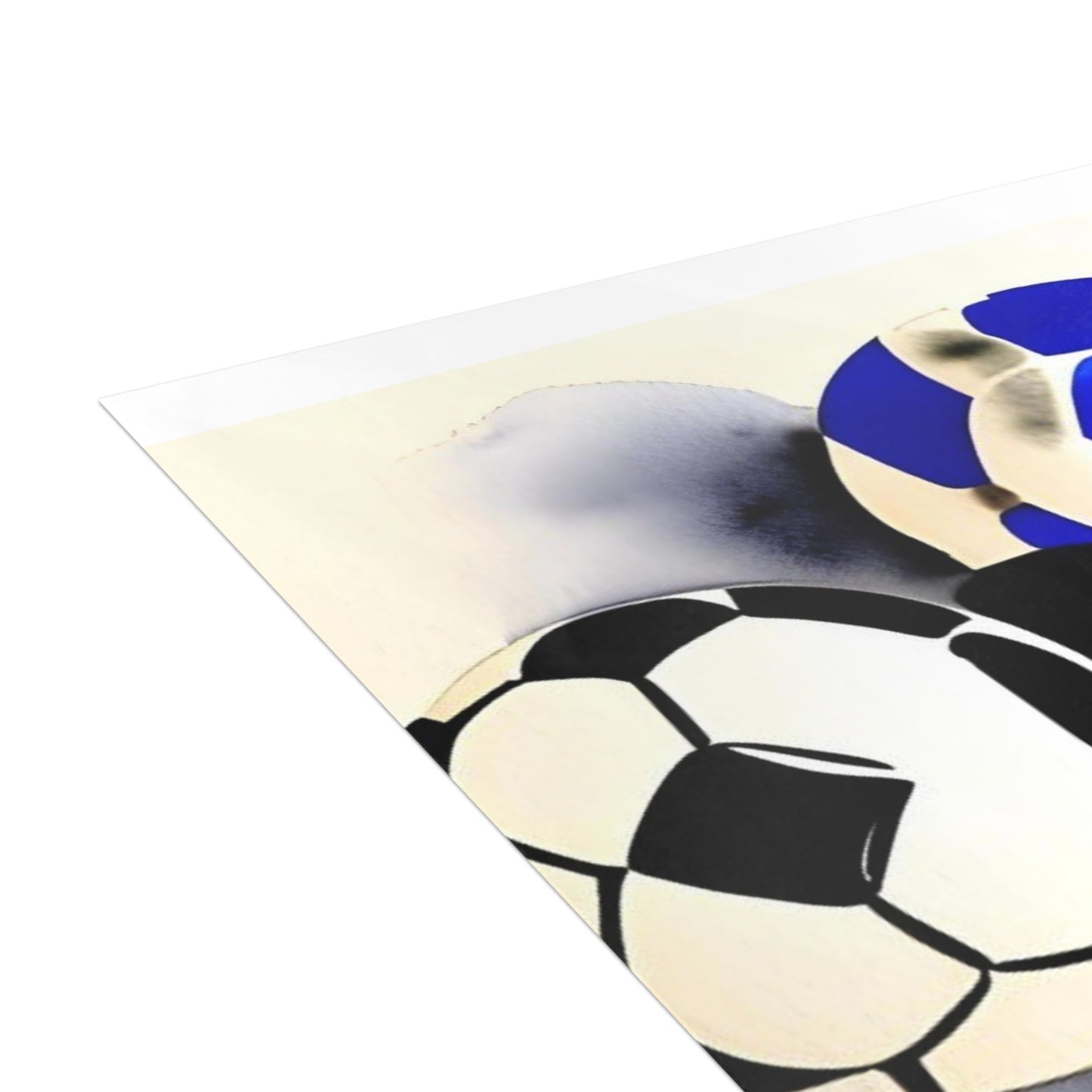 Frenchie with a Soccer Ball Postcard Bundles (envelopes included)