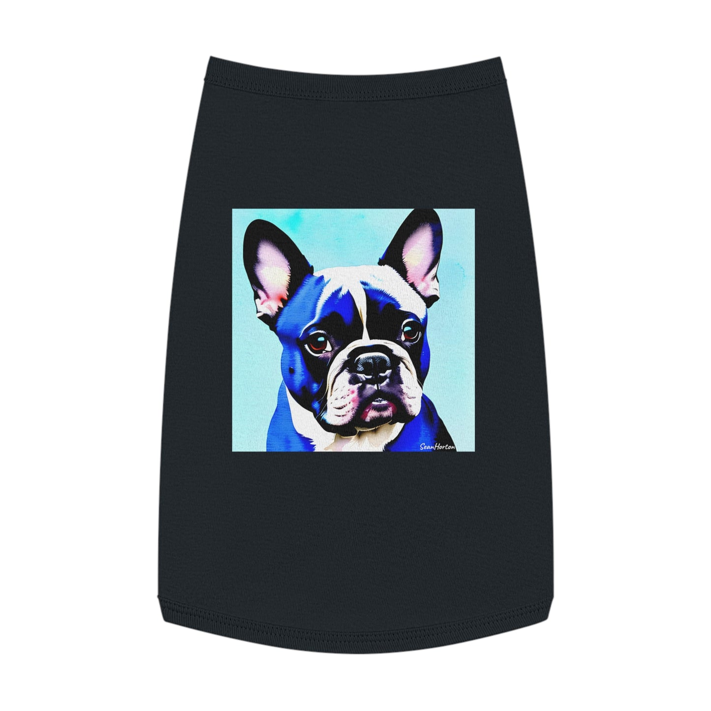 Blue Frenchie Pet Tank Top