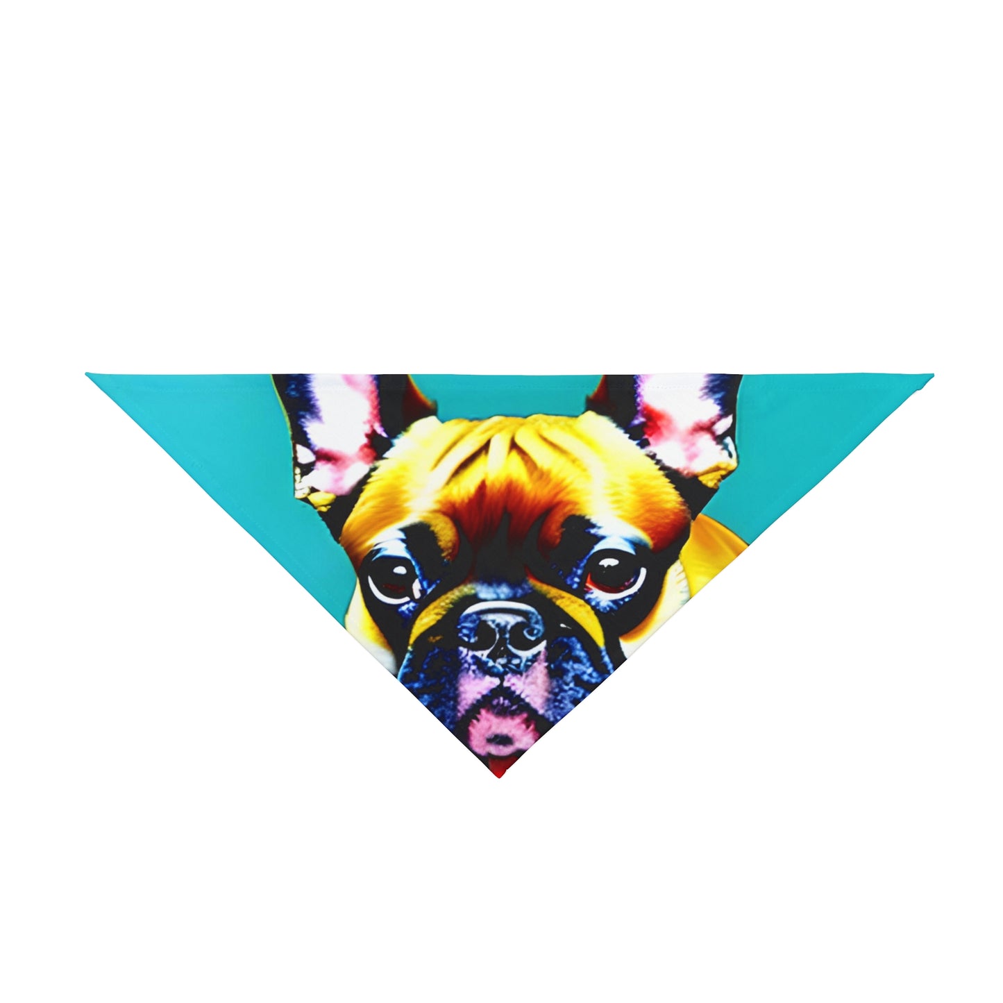 Frenchie on a Skateboard #2 Pet Bandana #2