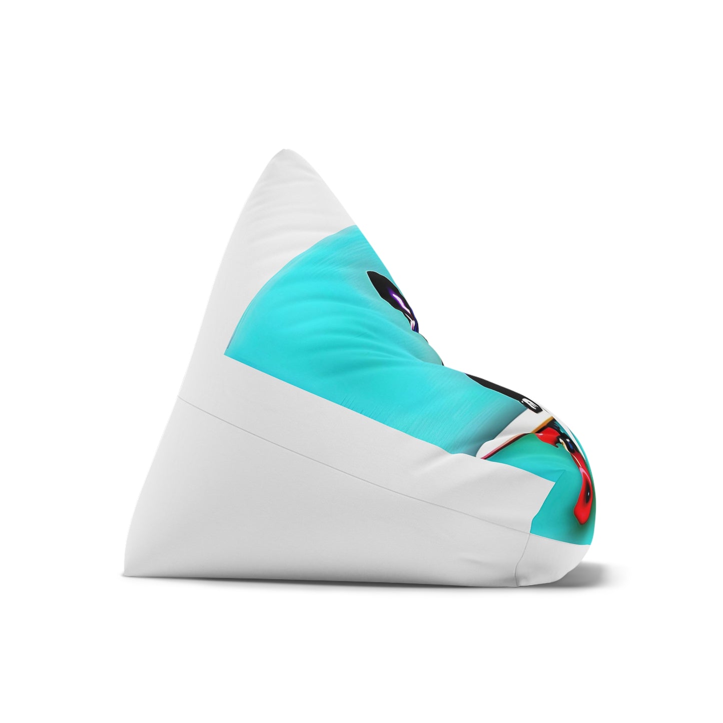 Frenchie on a Skateboard Bean Bag Chair Cover