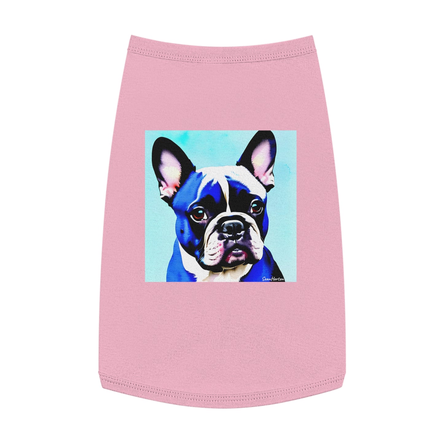 Blue Frenchie Pet Tank Top