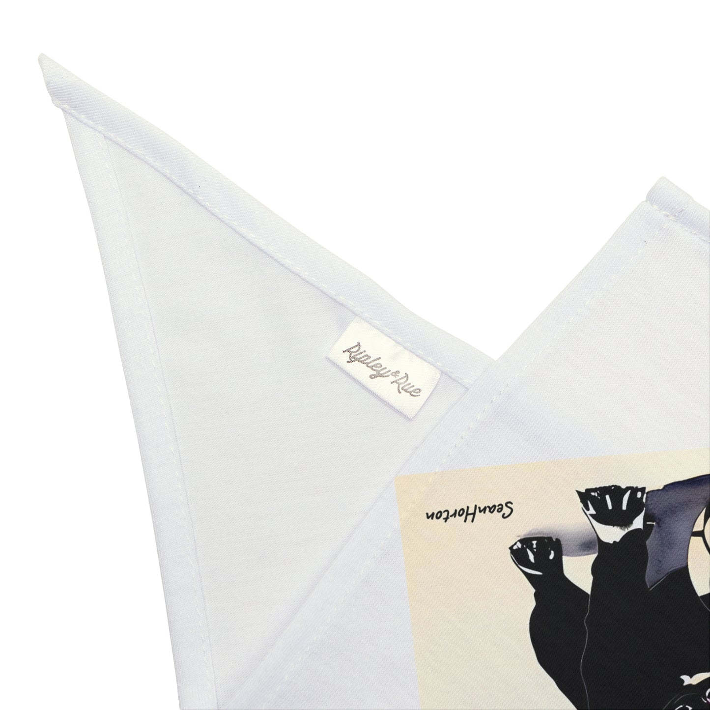 Frenchie with a Soccer Ball Pet Bandana