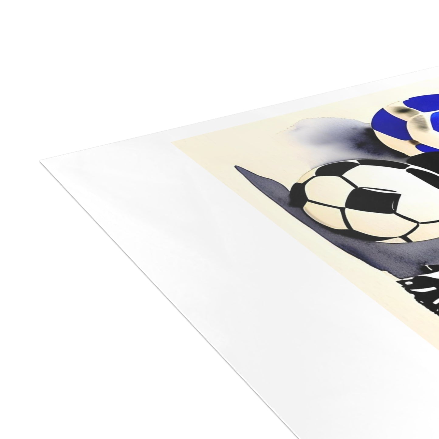 Frenchie with a Soccer Ball Postcard Bundles (envelopes included)