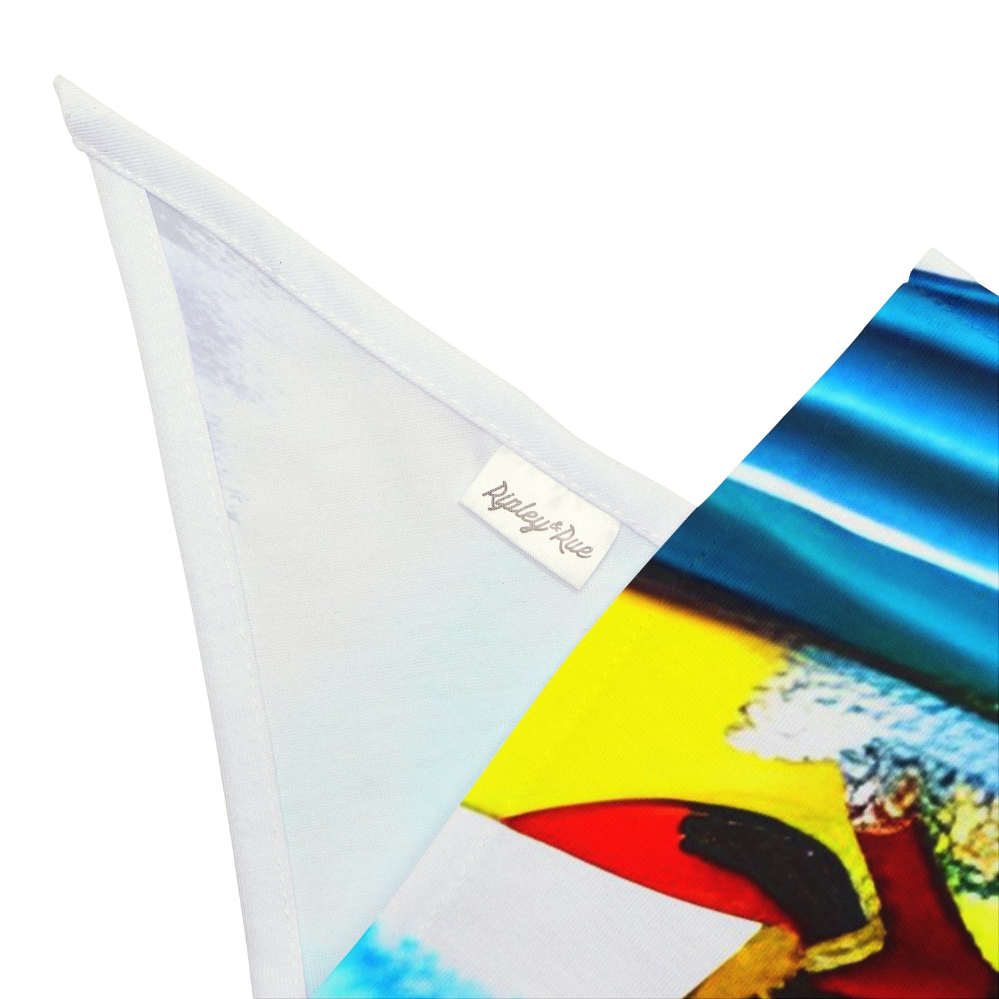 Surfing Frenchie Pet Bandana