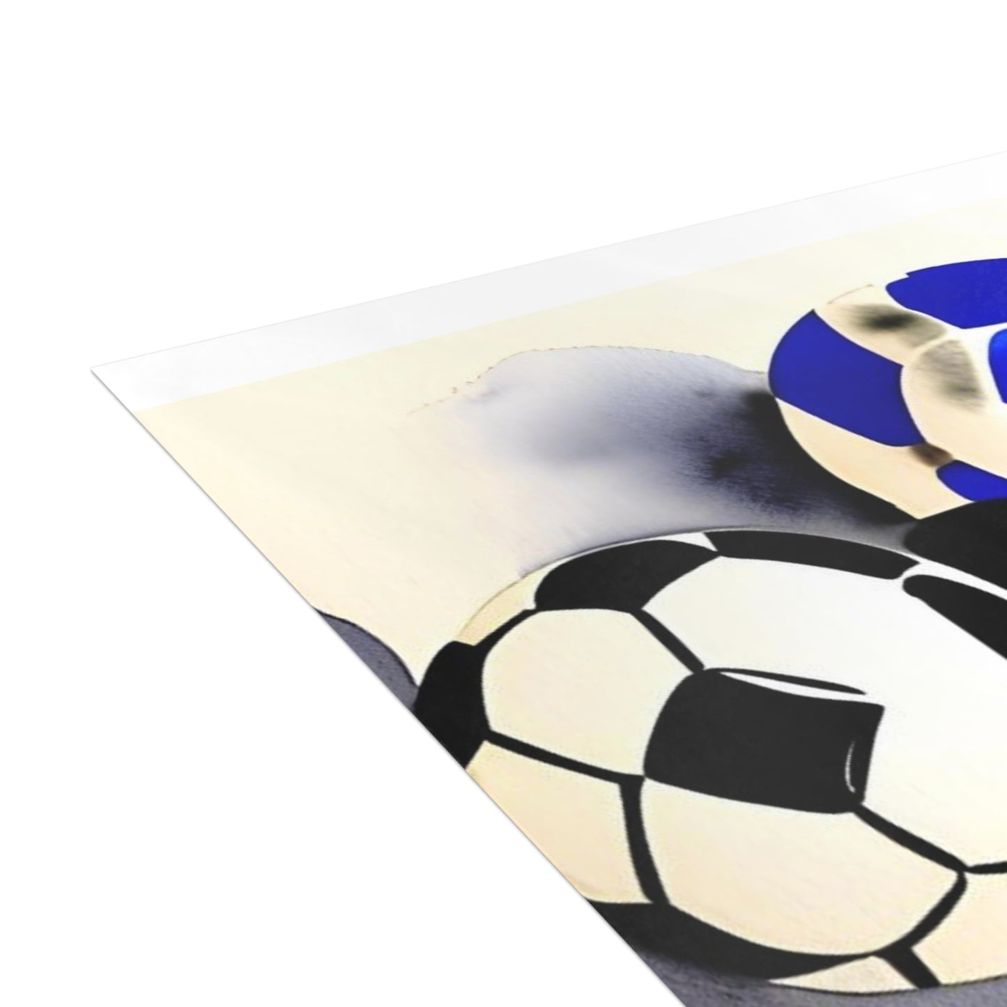 Frenchie with a Soccer Ball Postcard Bundles (envelopes included)