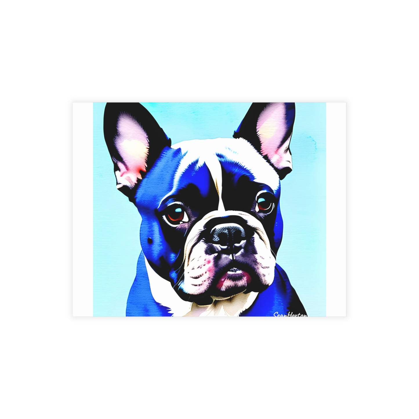 Blue Frenchie Postcard Bundles (envelopes included)