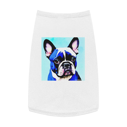 Blue Frenchie Pet Tank Top