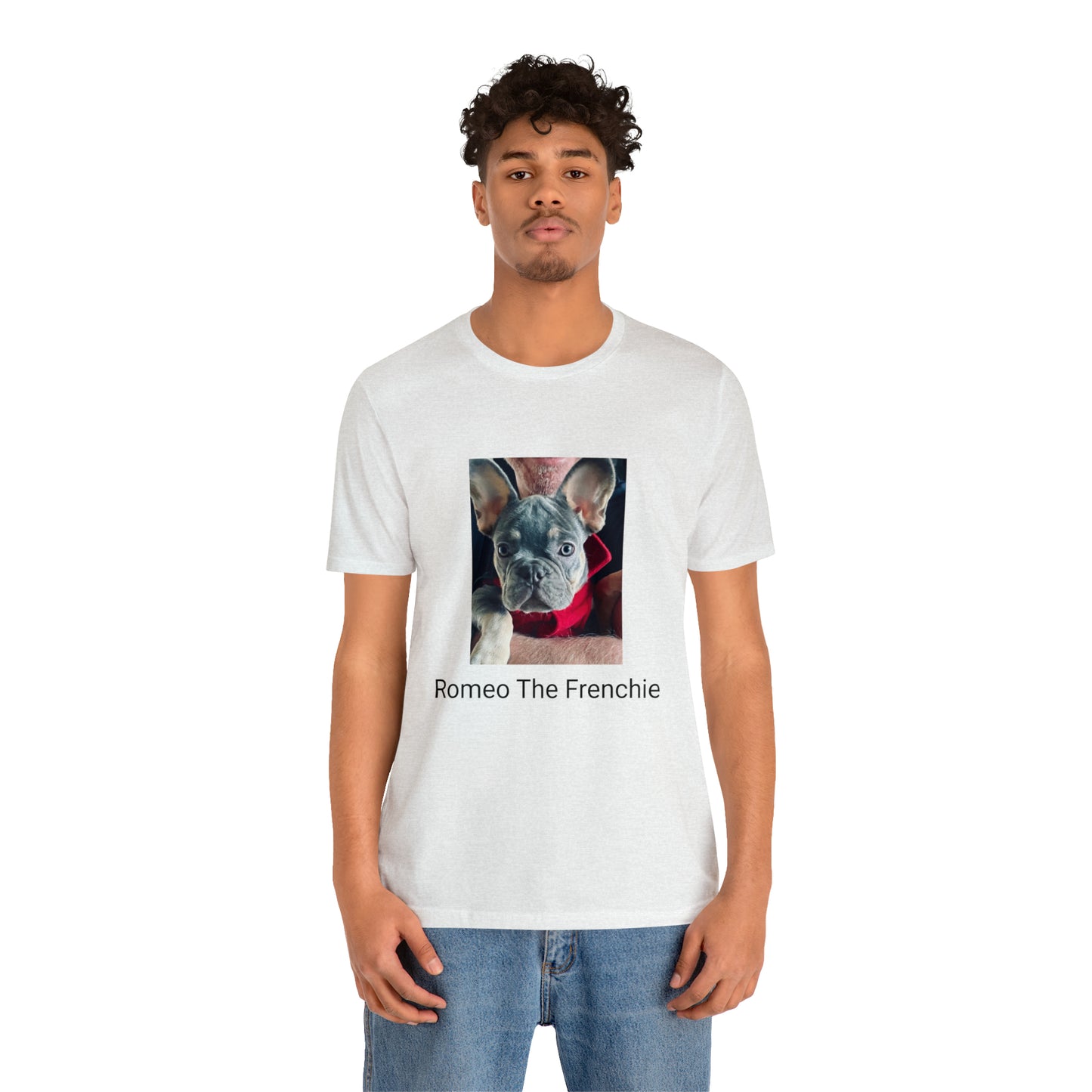 Romeo The Frenchie Unisex Jersey Short Sleeve Tee