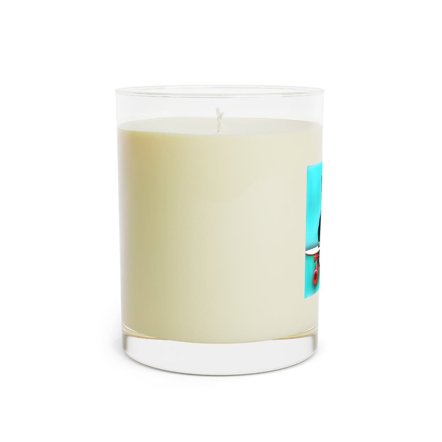 Frenchie on a Skateboard Scented Candle - Full Glass, 11oz