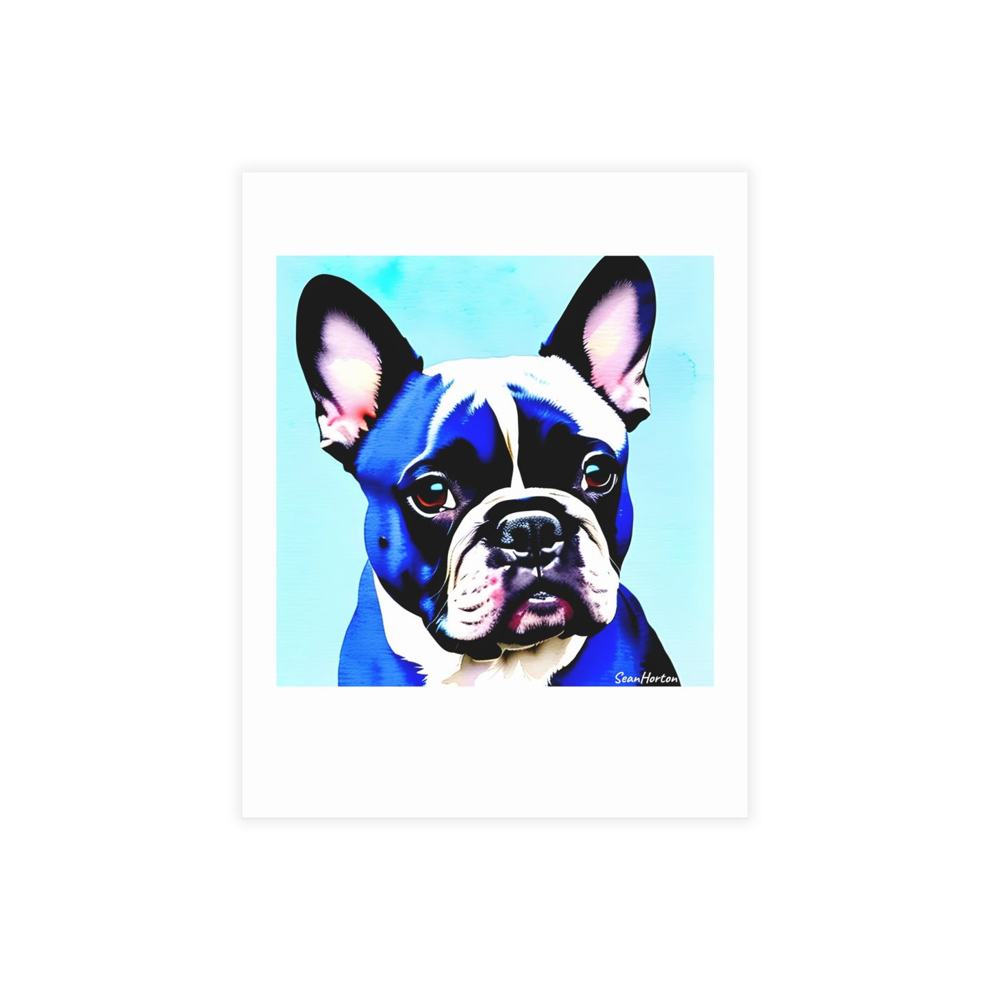 Blue Frenchie Postcard Bundles (envelopes included)