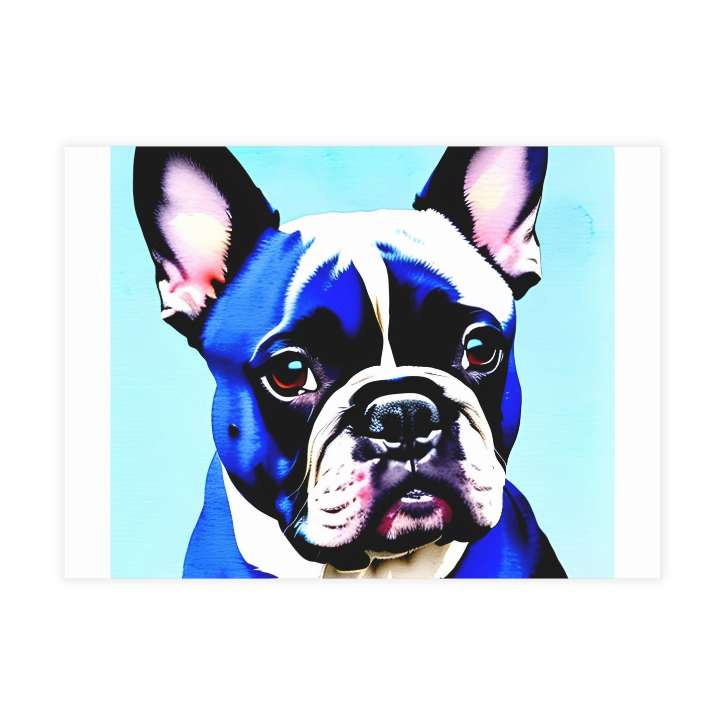 Blue Frenchie Postcard Bundles (envelopes included)