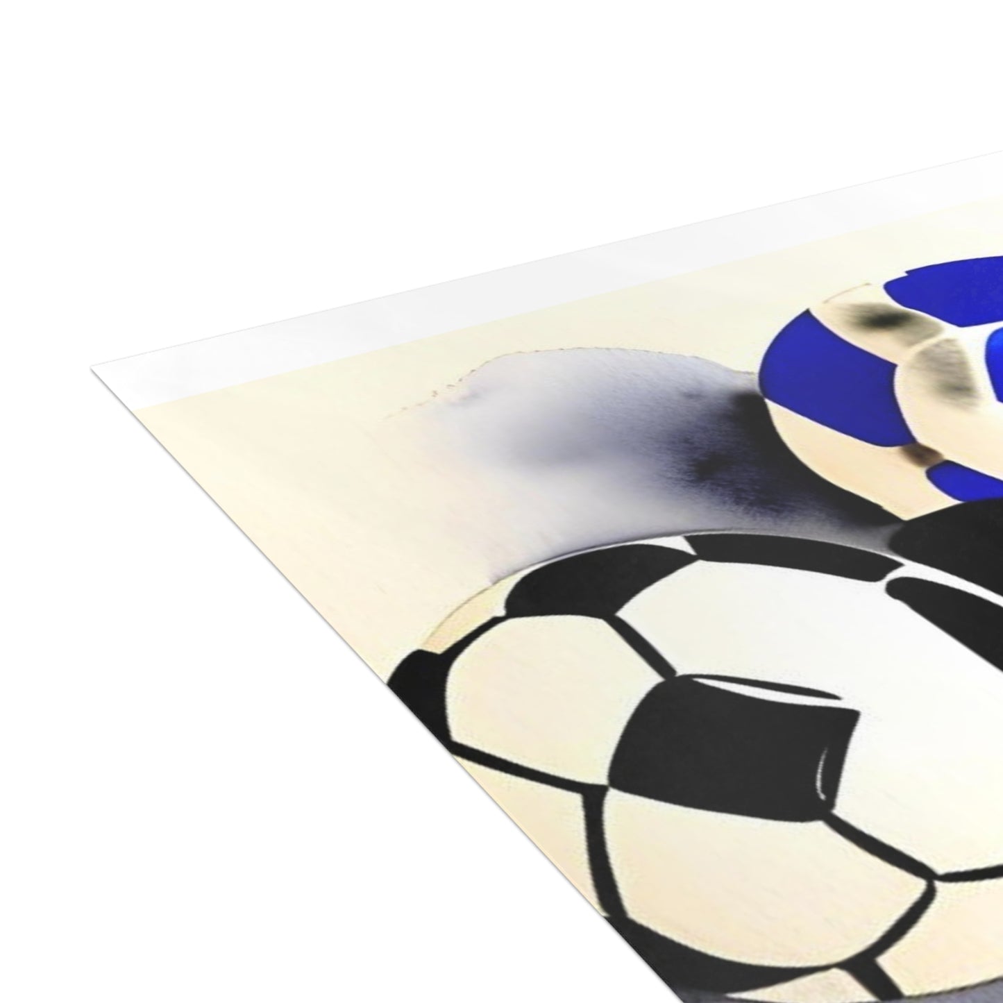 Frenchie with a Soccer Ball Postcard Bundles (envelopes included)
